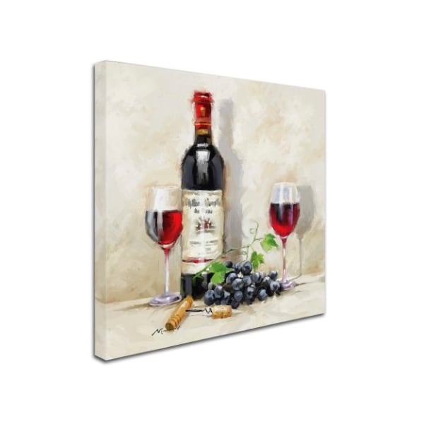The Macneil Studio 'Red Wine' Canvas Art,18x18